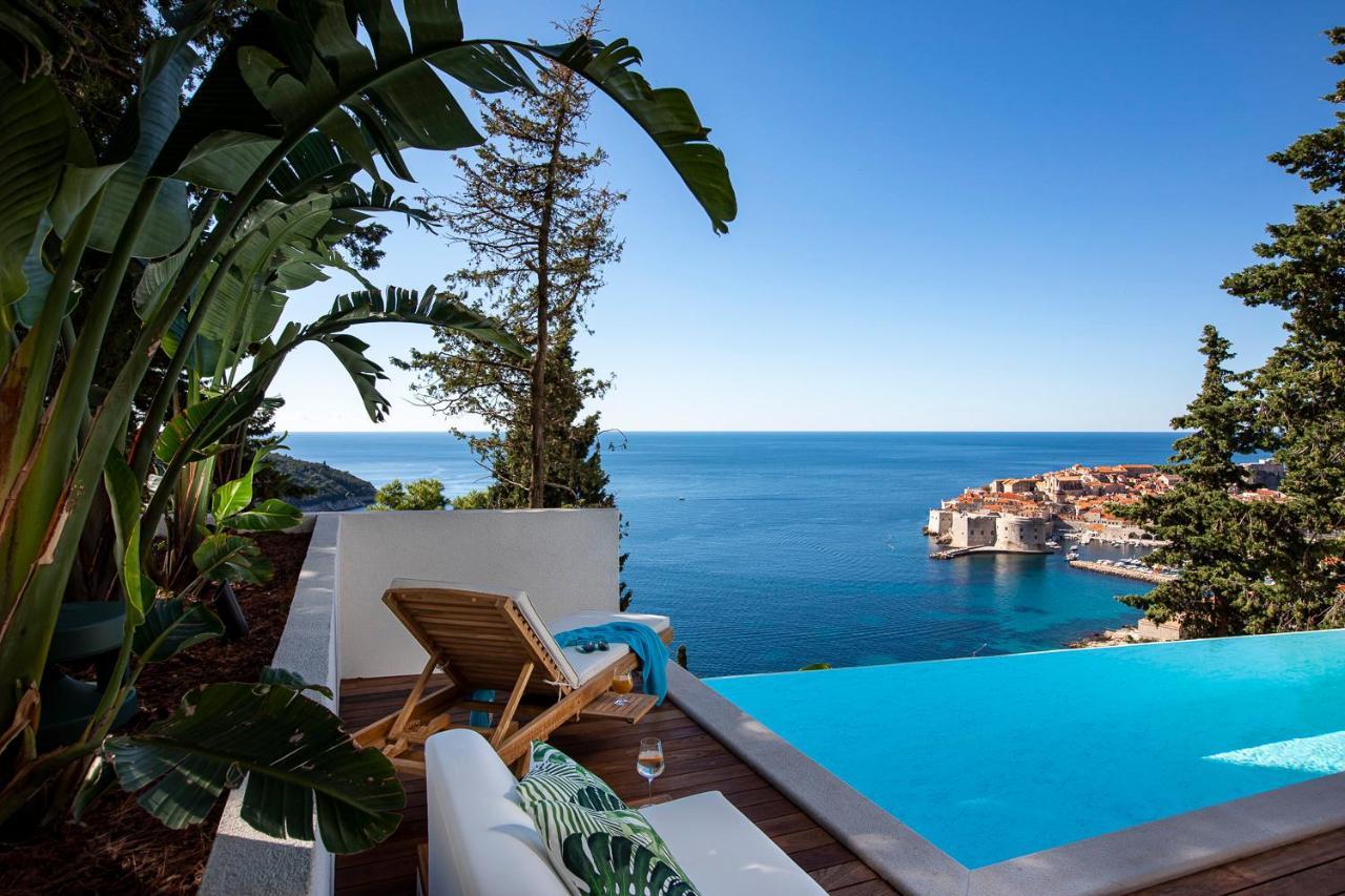 Villa T Dubrovnik - Wellness And Spa Luxury Villa With Spectacular Old Town View 外观 照片