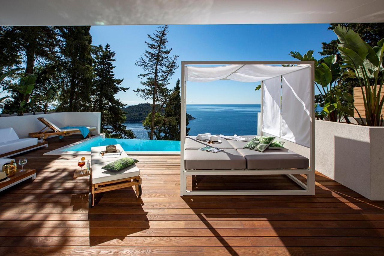 Villa T Dubrovnik - Wellness And Spa Luxury Villa With Spectacular Old Town View 外观 照片