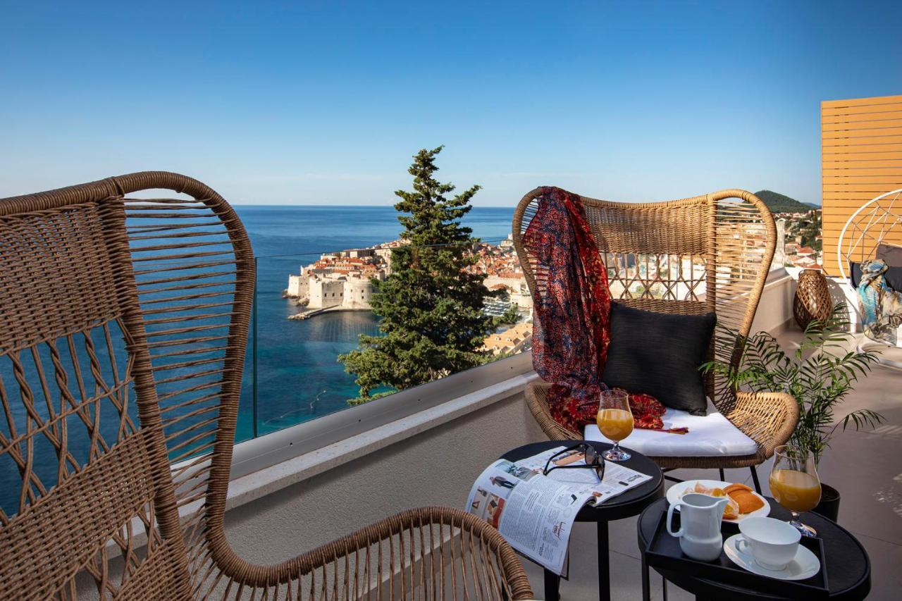 Villa T Dubrovnik - Wellness And Spa Luxury Villa With Spectacular Old Town View 外观 照片